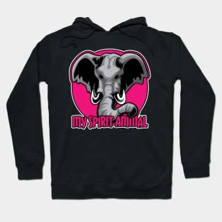 Elephants are my Spirit Animal Hoodie